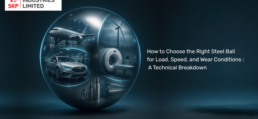 How to Choose the Right Steel Ball for Load, Speed, and Wear Conditions A Technical Breakdown